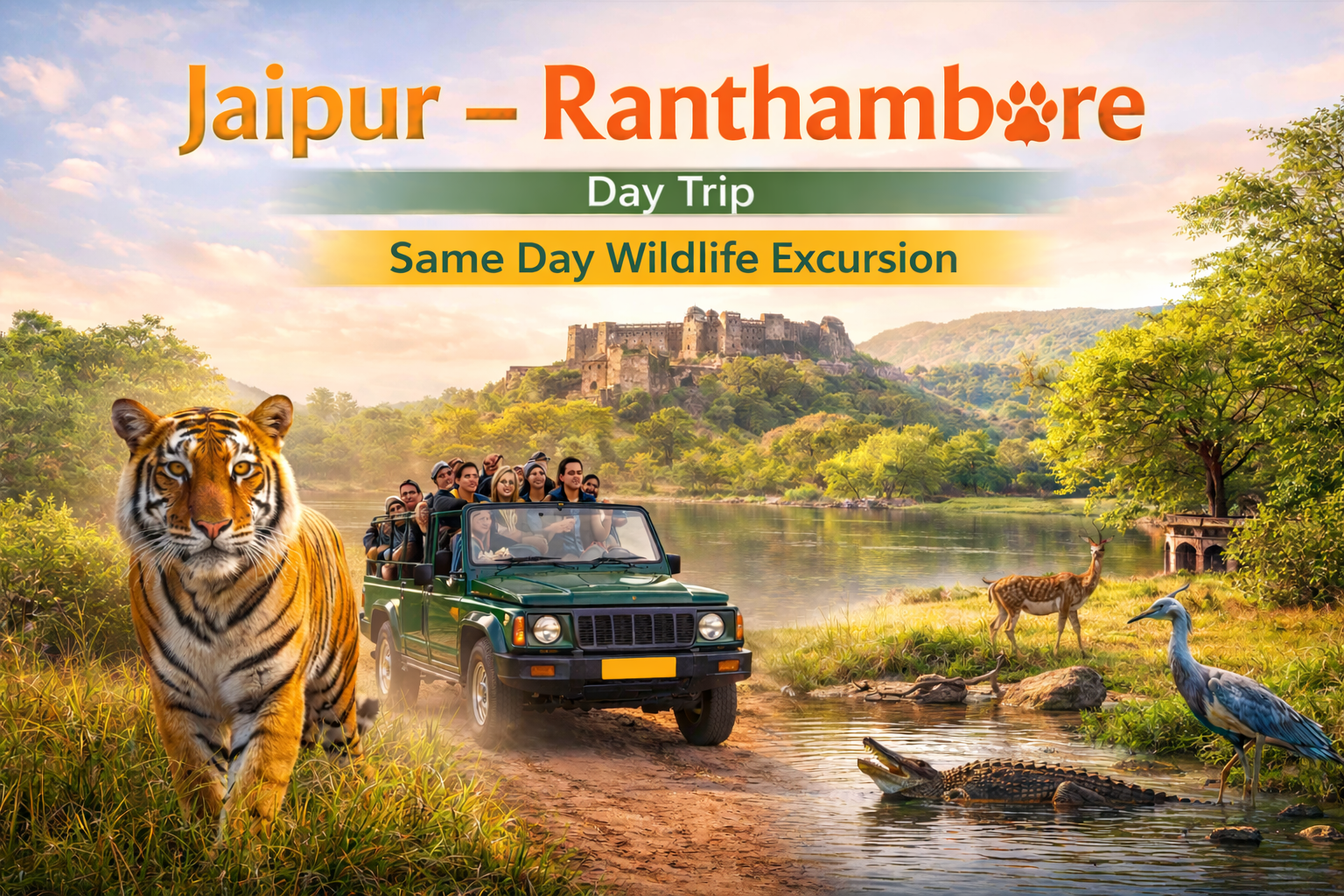 Jaipur to Ranthambore Day Trip